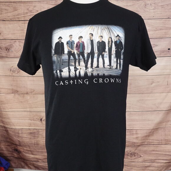 CASTING CROWNS ONLY JESUS TOUR 2019 CHRISTIAN ROCK T-SHIRT SIZE M - Picture 2 of 5